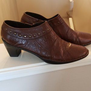 JOSEF SEIBEL Brown Ankle Boots shoes 42 EU 11.5 US